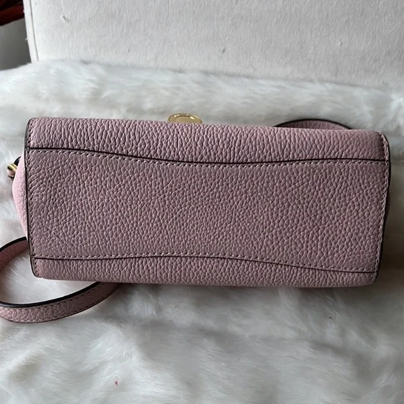 Michael Kors Hamilton Small Crossbody Woman's Travel Messenger Leather Bag Purse - Picture 7 of 15